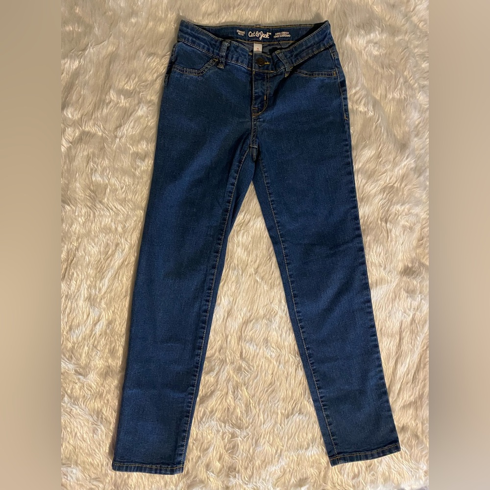 Cat & Jack girl’s blue jean (Size: 10)